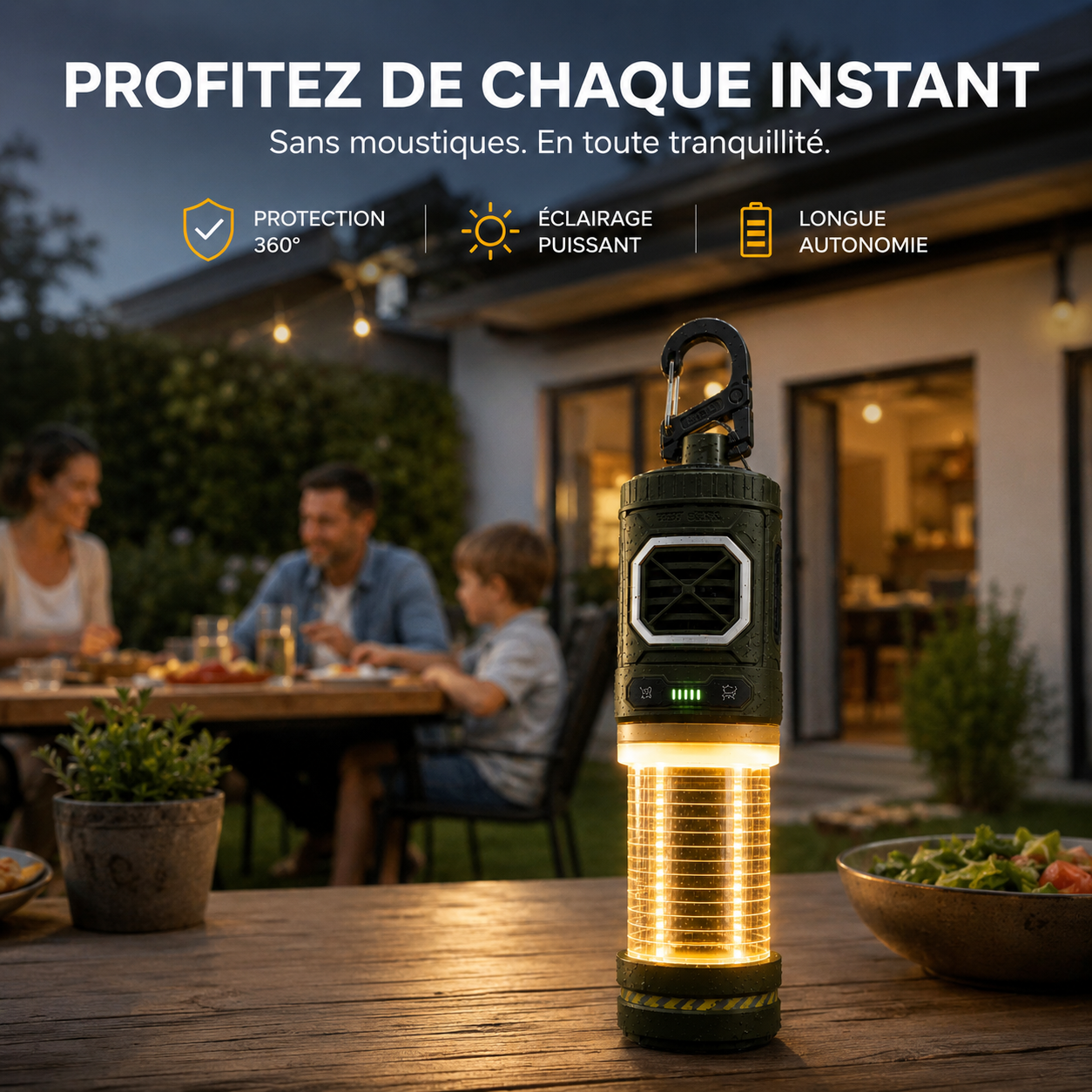 Lanterne Anti-Moustique Eloria™